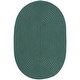 preview thumbnail 15 of 56, Porch & Den Oakland Reversible Indoor/ Outdoor Area Rug 10' x 13' Oval - Myrtle Green