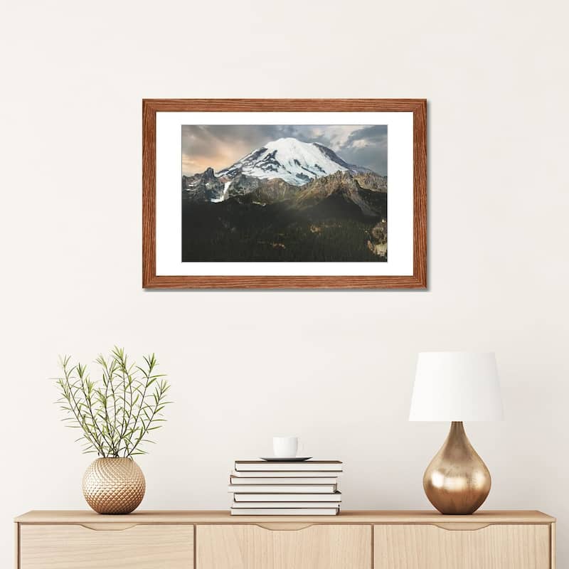 iCanvas "Sunrise Entrance Mt Rainier" by Louis Ruth PFA