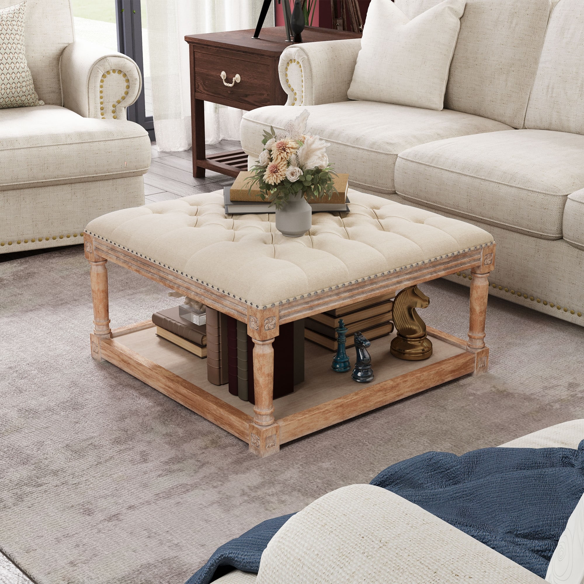 Bed bath beyond ottoman storage deals