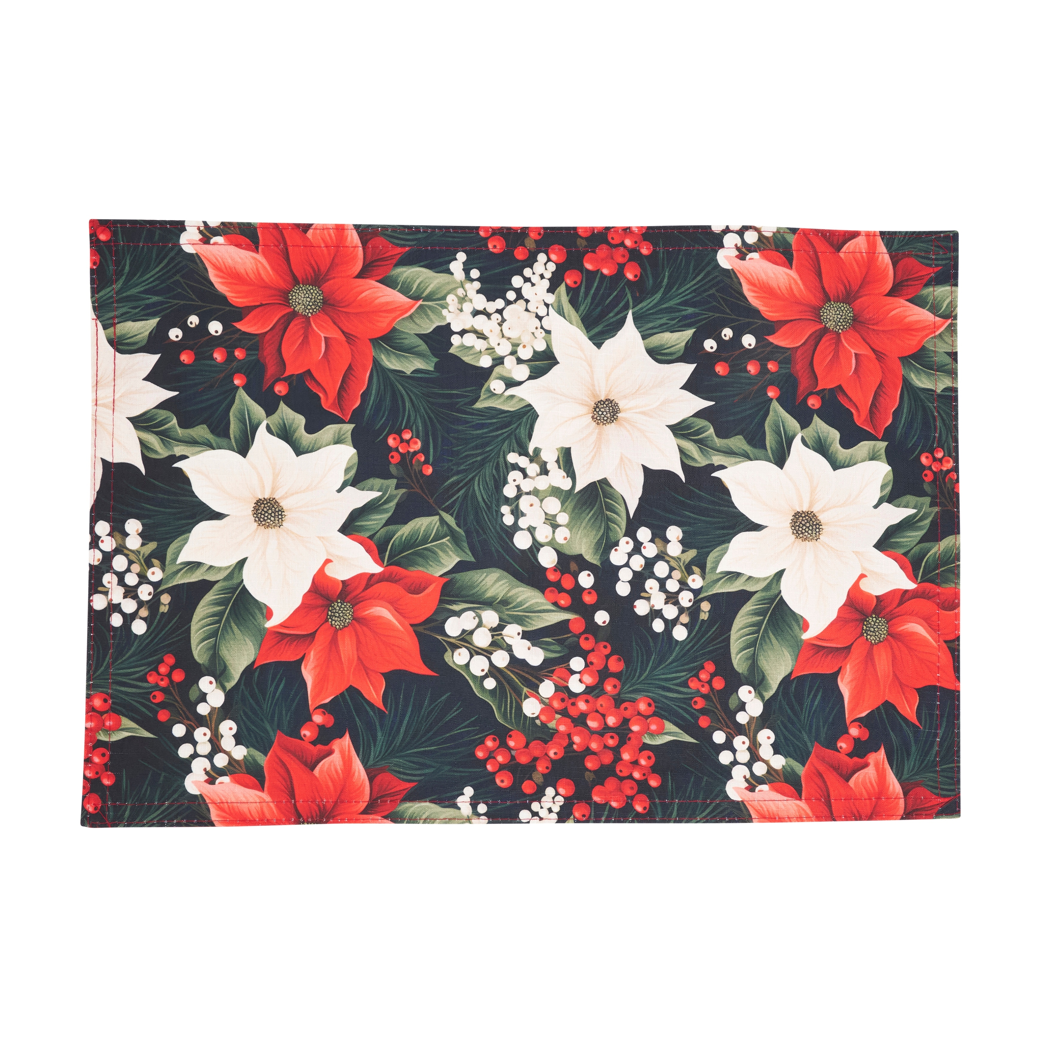 Winter Bloom Placemat (Set of 4) - 13"x19"