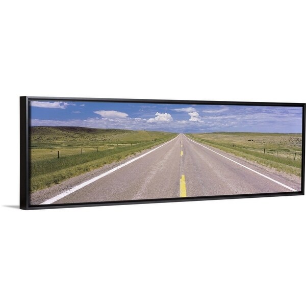 Shop Road Passing Through A Landscape South Dakota Highway