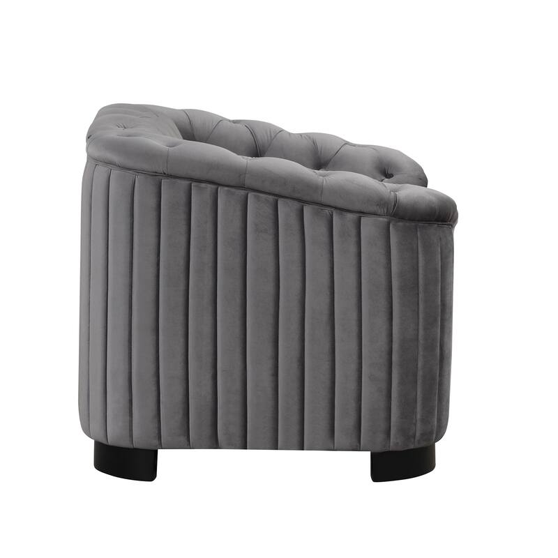 Living Room Chair Single Sofa Chair with Thick Removable Seat Cushion, Upholstered Accent Chair Lounge Chair