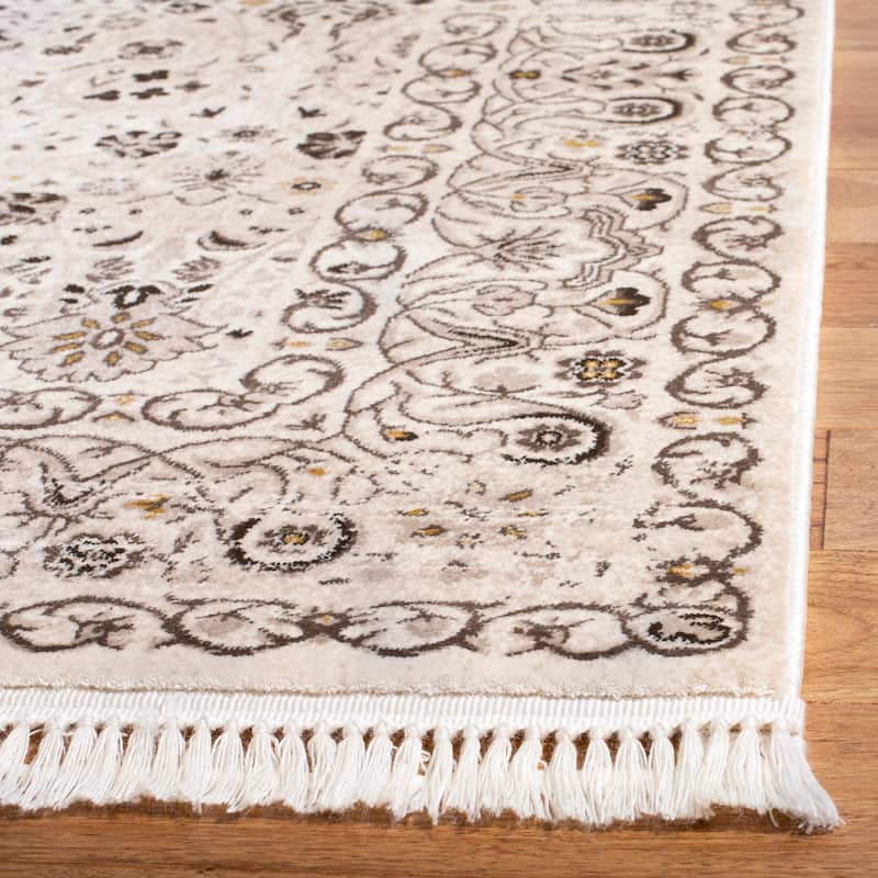 SAFAVIEH Serenity Shameera Traditional Oriental Rug with Fringe