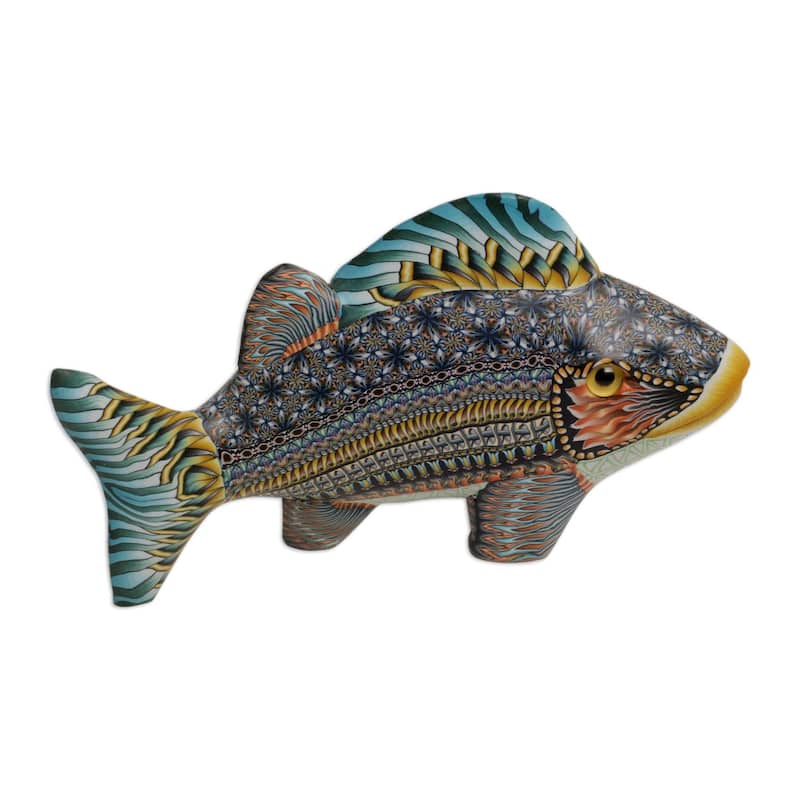 Handmade Bali Fish Polymer clay sculpture (Indonesia)