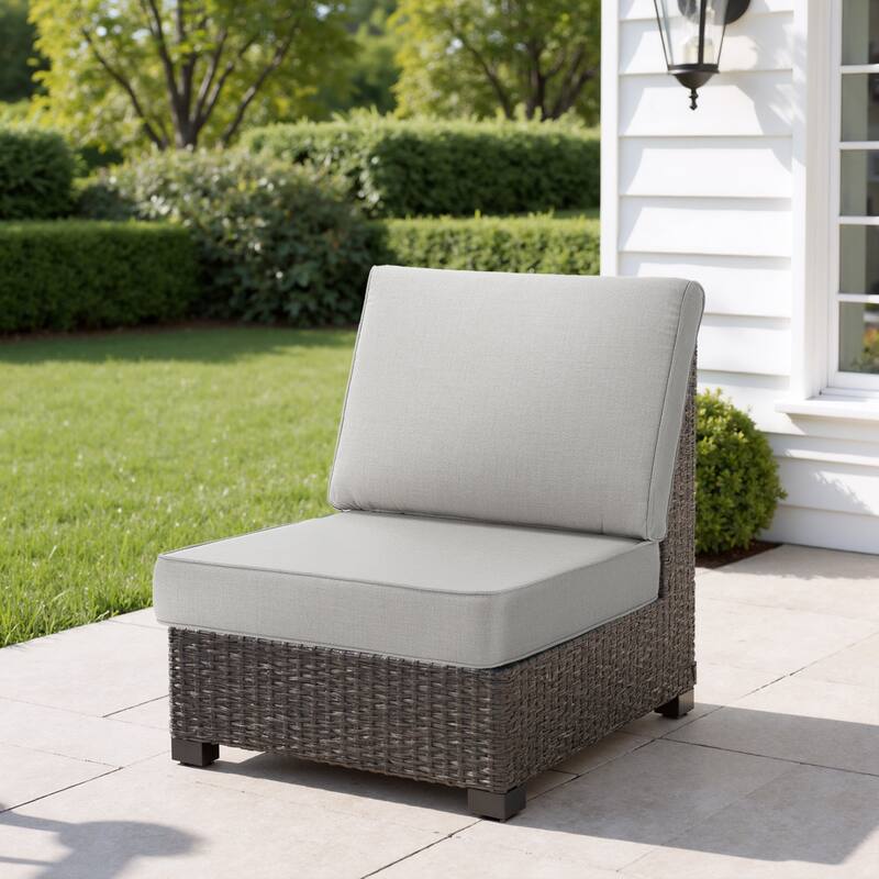 Outdoor 4.7" Thick Sunbrella Cushion Set with Back and Seat Cushions