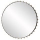 preview thumbnail 4 of 4, Uttermost Cosmopolitan Round Mirror - 37.38"W x 37.38"H x 1.75"D