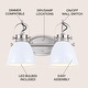 preview thumbnail 125 of 134, JONATHAN Y Sydney Farmhouse Bohemian Iron LED Vanity