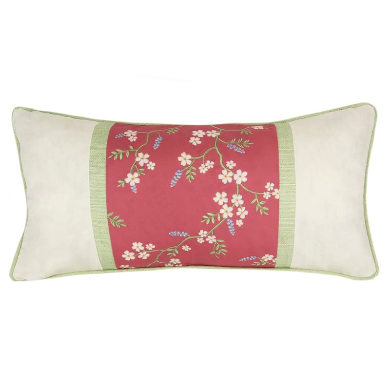 Donna Sharp Sweet Melon Floral Decorative Pillow