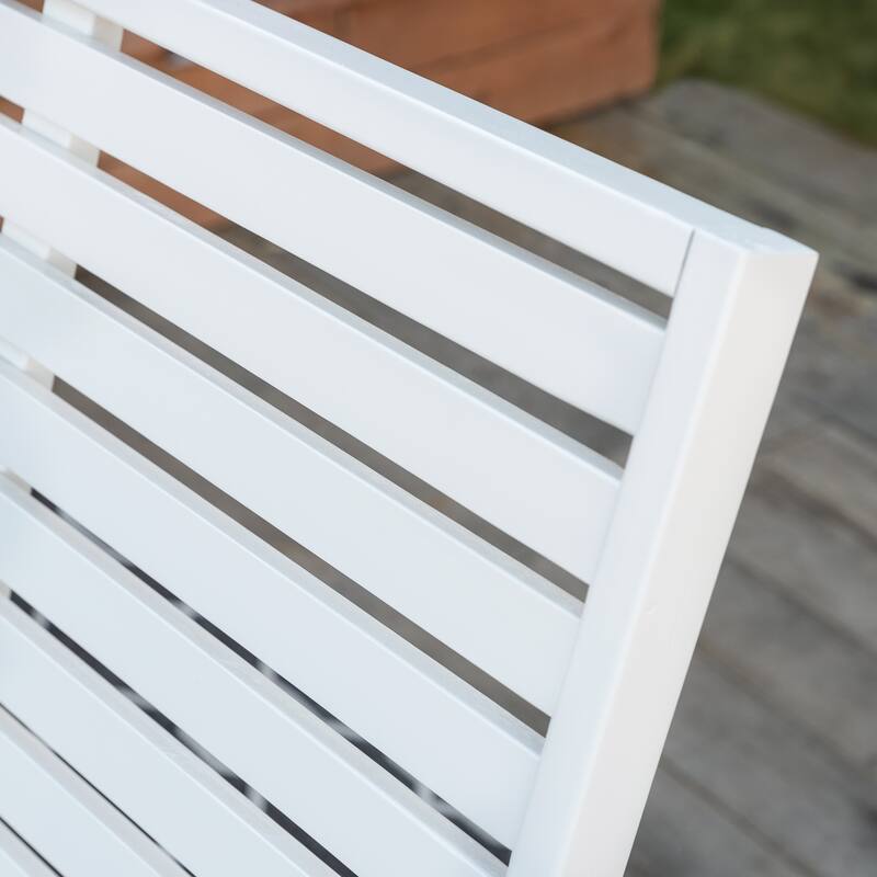 Koester Outdoor Bench White