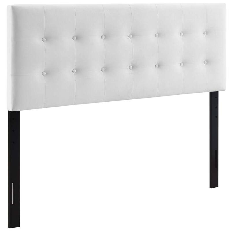 Emily Biscuit Tufted Performance Velvet Headboard