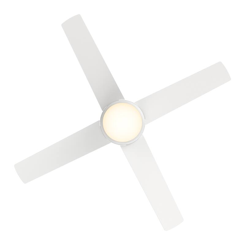 CARRO Norfolk 48" Indoor Smart Ceiling Fan with LED Light and Wall Control