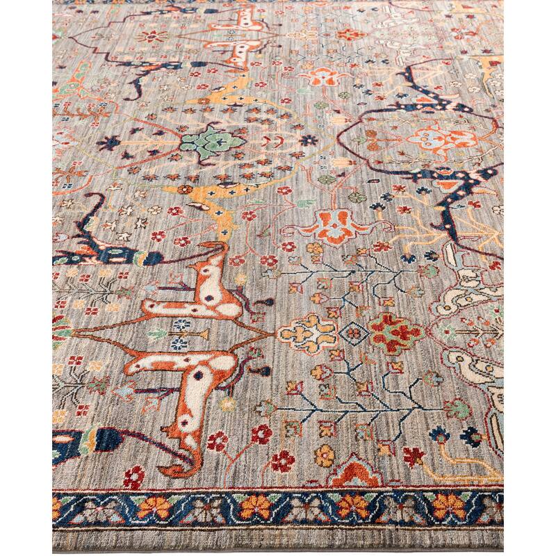 Serapi One-of-a-Kind Hand-Knotted Area Rug - Brown - 8' 3" x 9' 10"