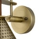 preview thumbnail 14 of 15, Modern 1-Light Bedroom Cone Metal Wall Sconce