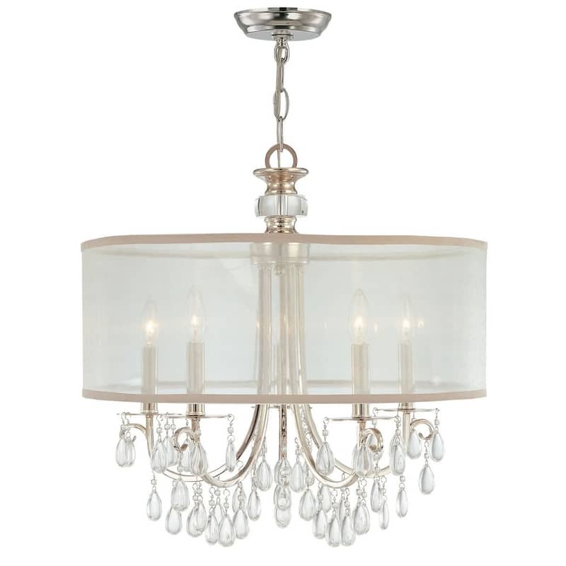 Crystorama Lighting Group 5625 Hampton 5 Light 24" Wide Drum
