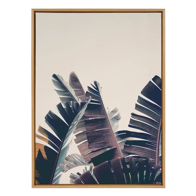 Kate and Laurel Sylvie Fahrenheit Framed Canvas by Alicia Bock