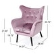 preview thumbnail 44 of 68, Alyssa Mid-century Upholstered Arm Chair by Christopher Knight Home - 30.25"D x 34.25"W x 39.75"H