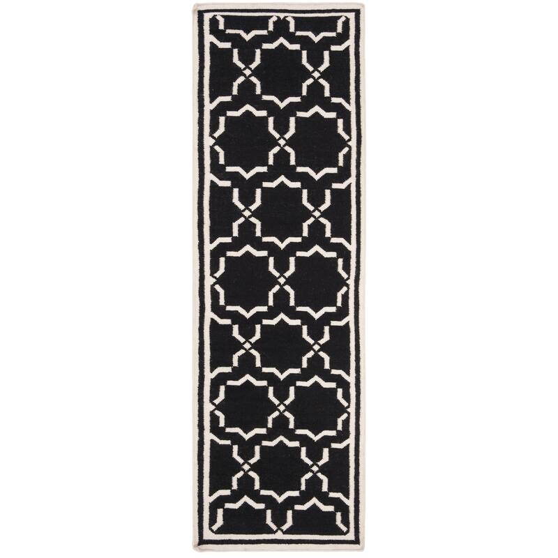 SAFAVIEH Handmade Flatweave Dhurries Everina Modern Moroccan Wool Rug
