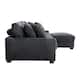 118.4"W Plush Modular Sectional Sofa with Pillows