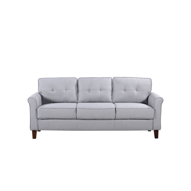 Kouchouk Mid Century Sofa - Light grey
