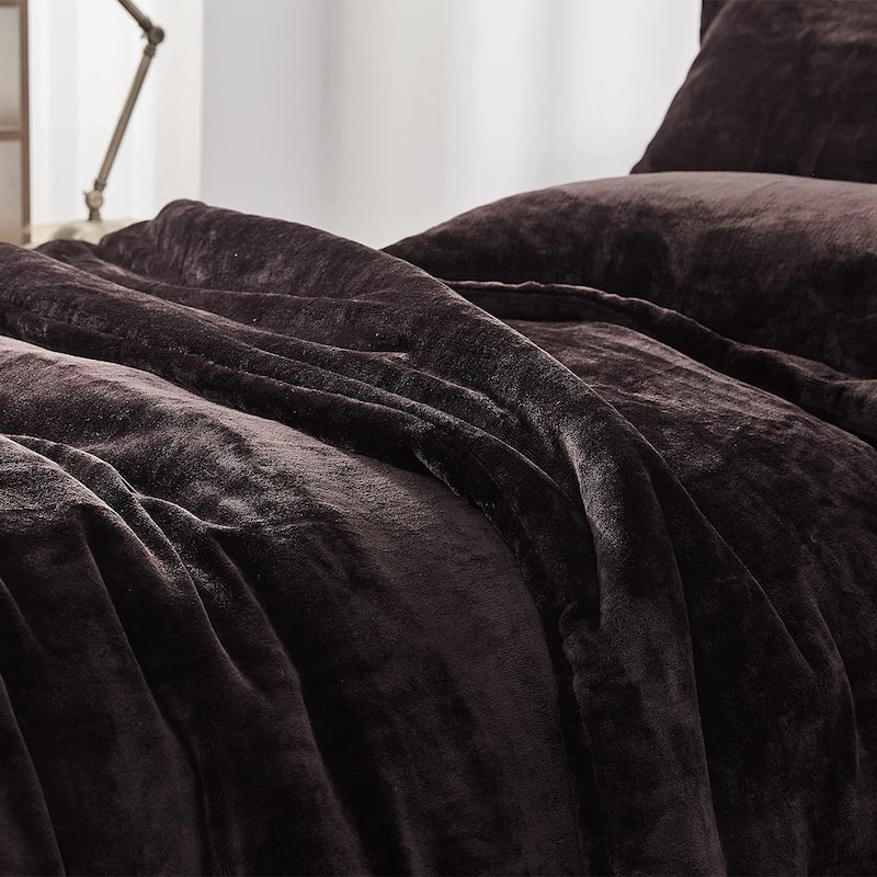 The Original Plush - Coma Inducer® Oversized Comforter Set - Dark Chocolate