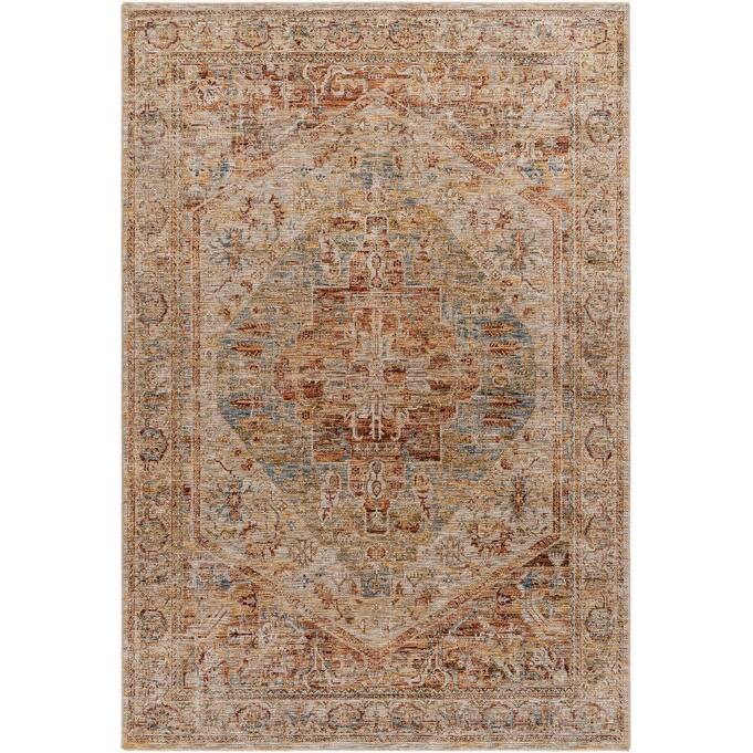Livabliss Traditional Naila Medallion Area Rug