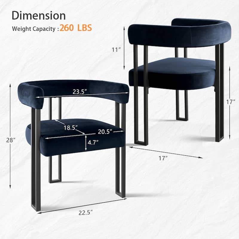 Upholstered Armchair (Set of 4)