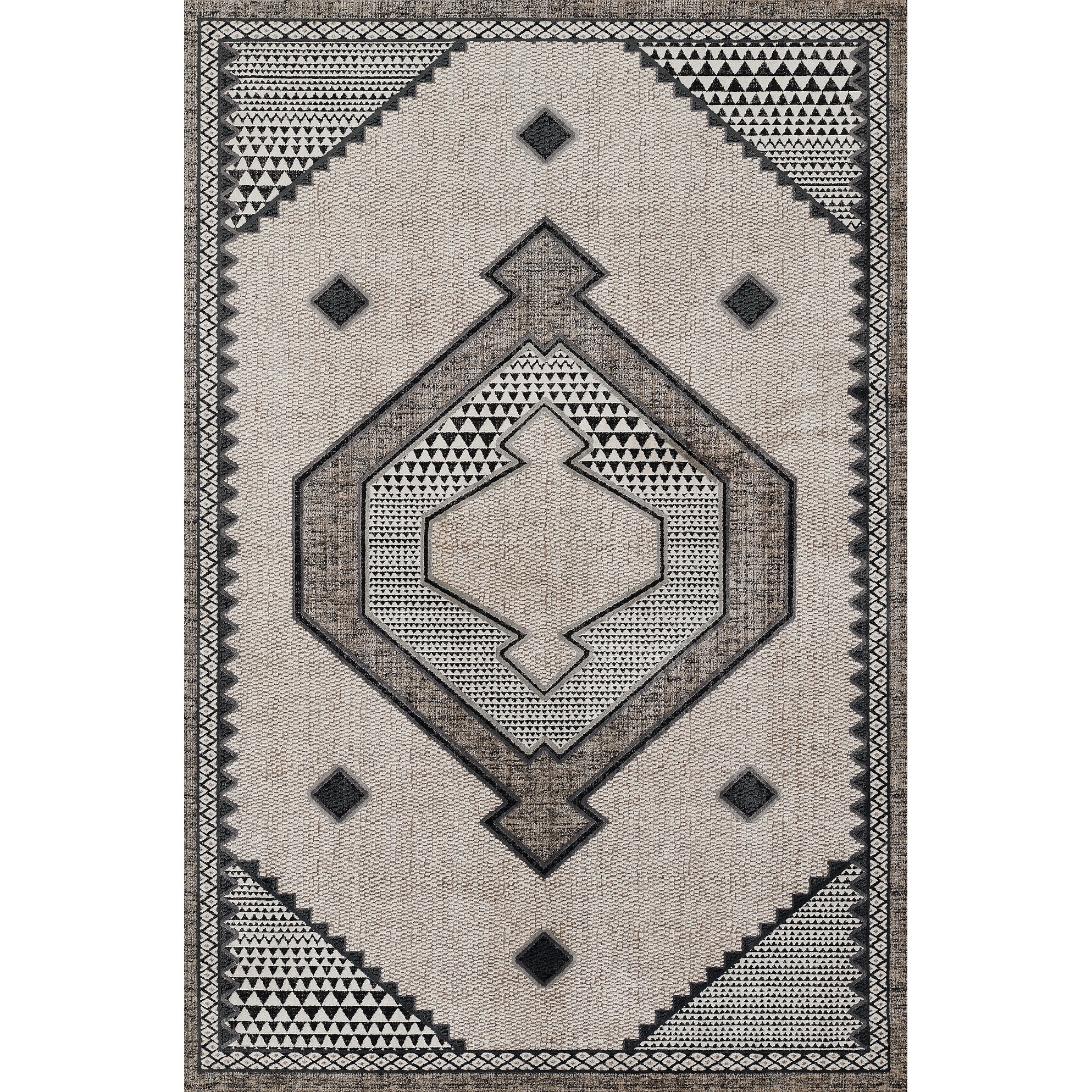Momeni Noho Polyester Medallion Area Rug