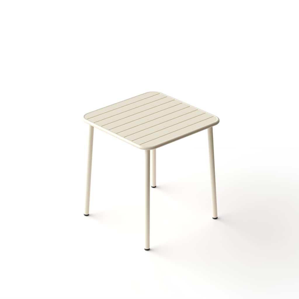 Sera square table outdoor courtyard table villa open air dining table waterproof table retro American modern