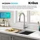preview thumbnail 61 of 106, KRAUS Bolden 2-Function Single Handle Pulldown Kitchen Faucet