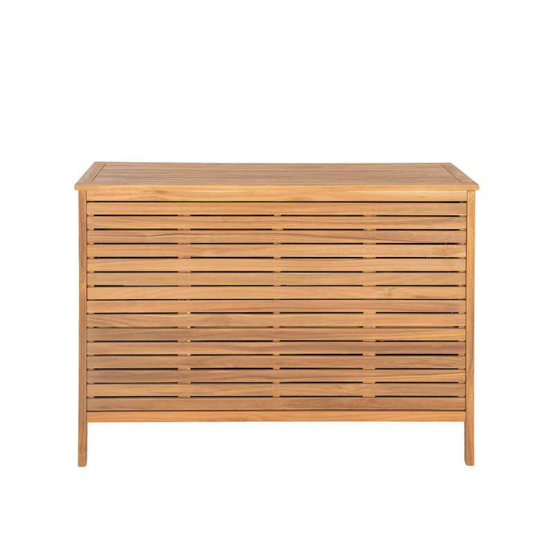 Christopher Knight Home - Cypress Outdoor/Indoor Acacia Wood Patio Storage Cabinet with Ventilated Slat Doors & Drawers