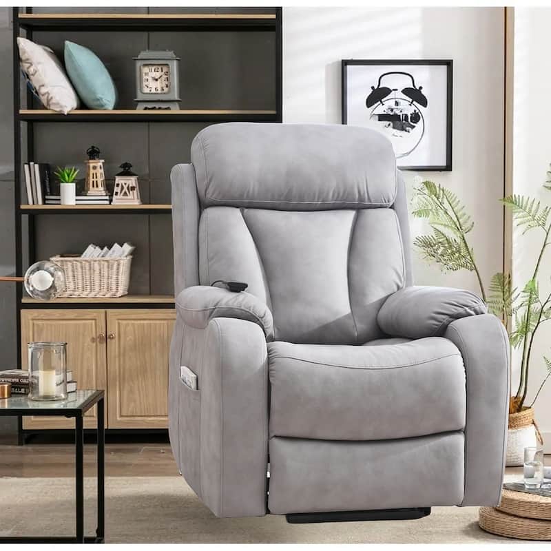 Electric Power Lift Recliner Chair Remote Control Recliner Sofa,Heavy duty Reclining Chair for Elderly Recliner Sofa for Bedroom