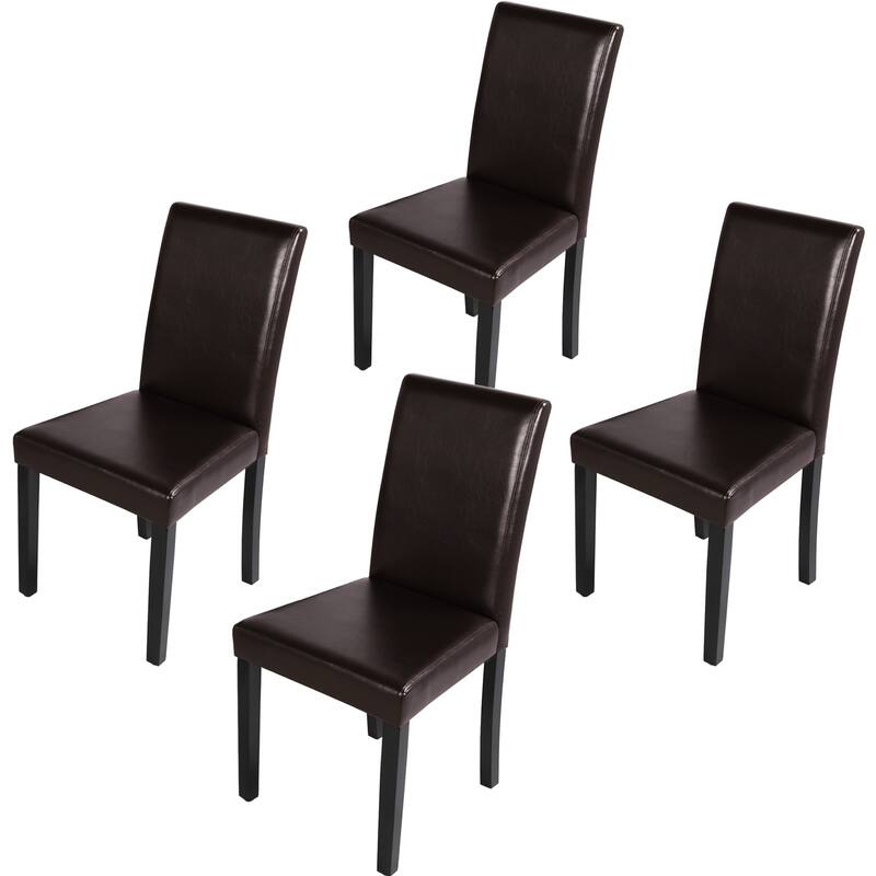 Yaheetech 4pcs Dining Room Chairs High Back for Home