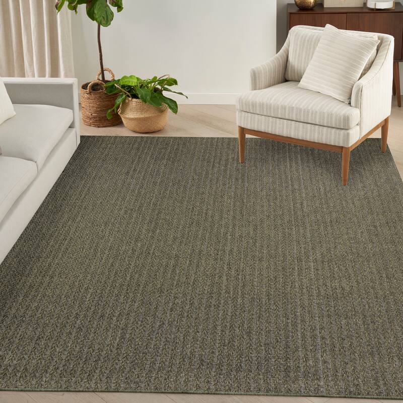 Nourison Tulum Indoor/Outdoor Chevron Area Rug