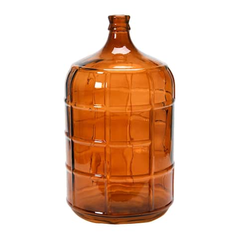 Glass Bottle, Amber Color