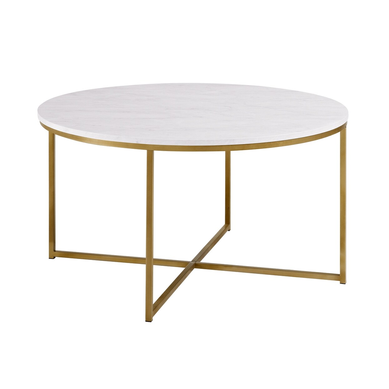 Shop Offex 36 Durable Laminate Top Coffee Table With Painted