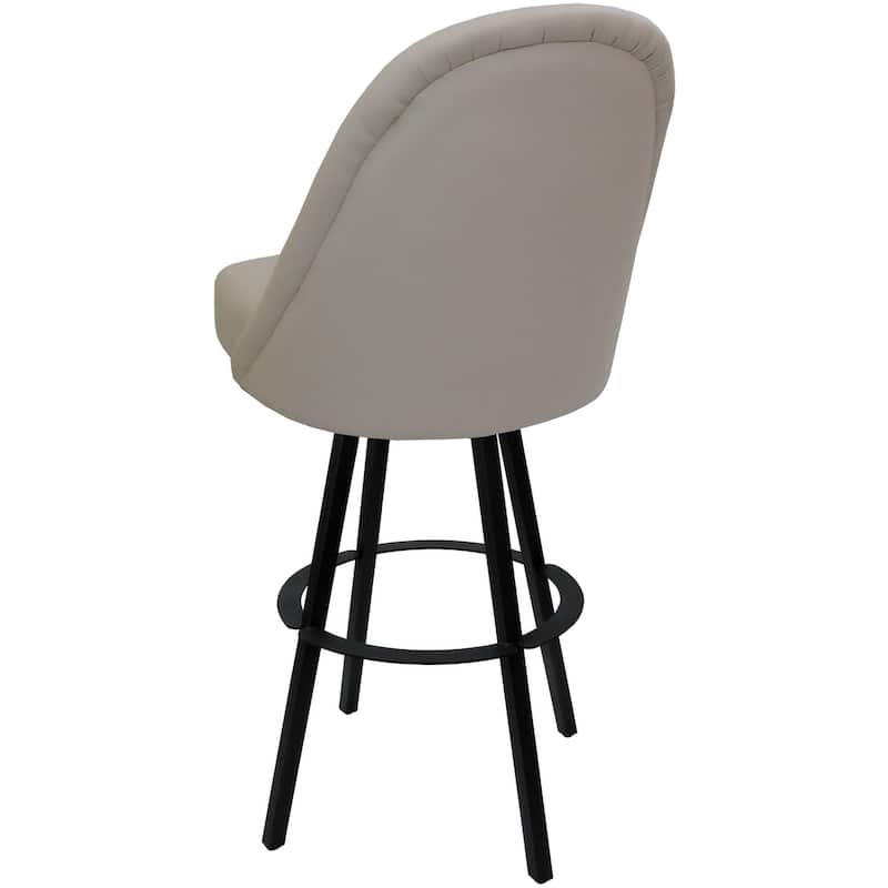 Swivel Counter Bar or Extra Tall Metal Bar Stool - M-235 Warren Base - N/A