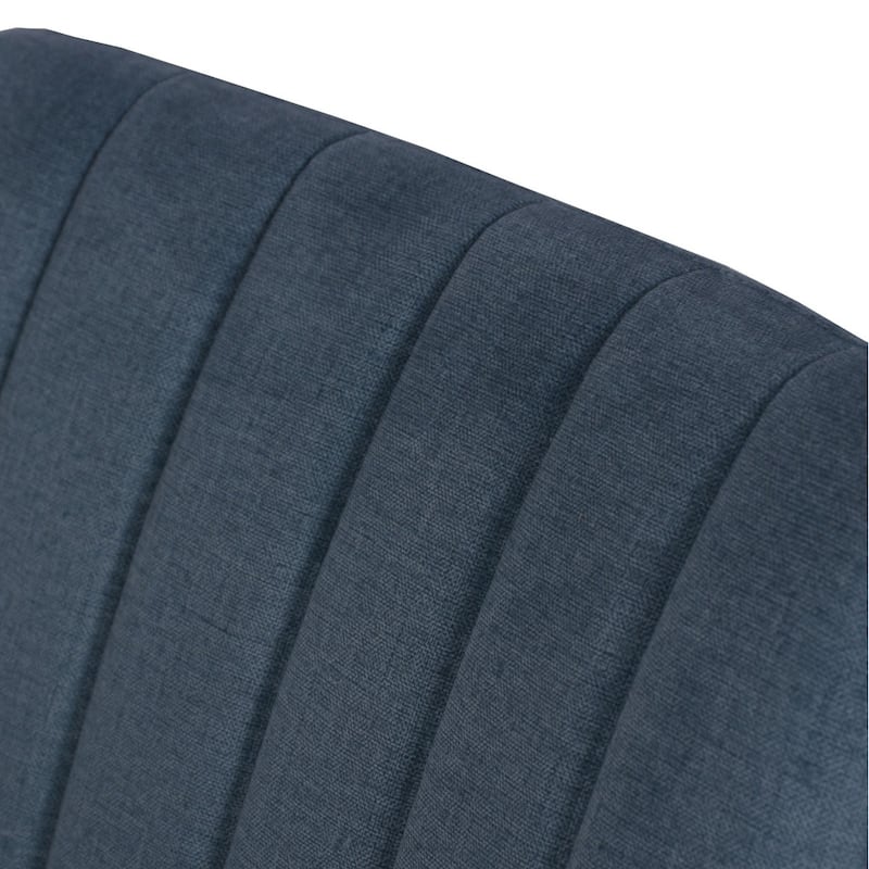 Contemporary Upholstered Dining Chairs, Set of 2