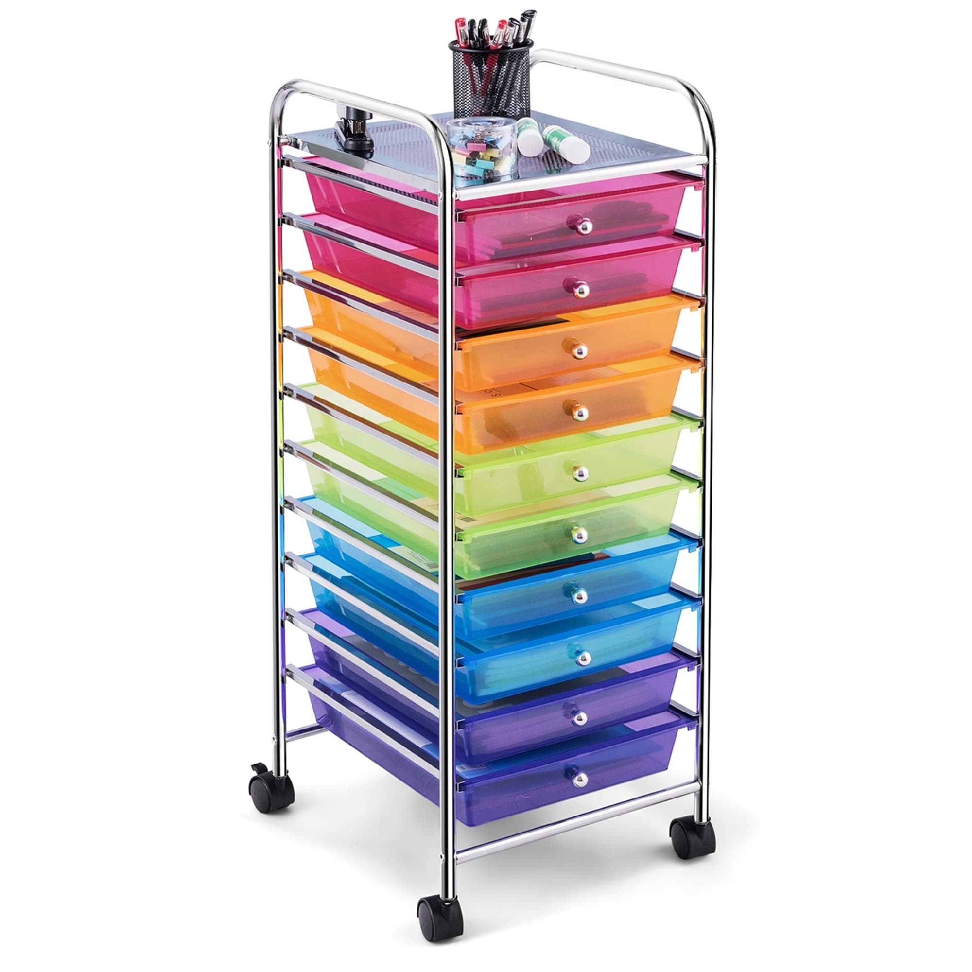 Costway 20 Drawers Rolling Cart Storage Scrapbook Paper Studio - On Sale -  Bed Bath & Beyond - 29579405