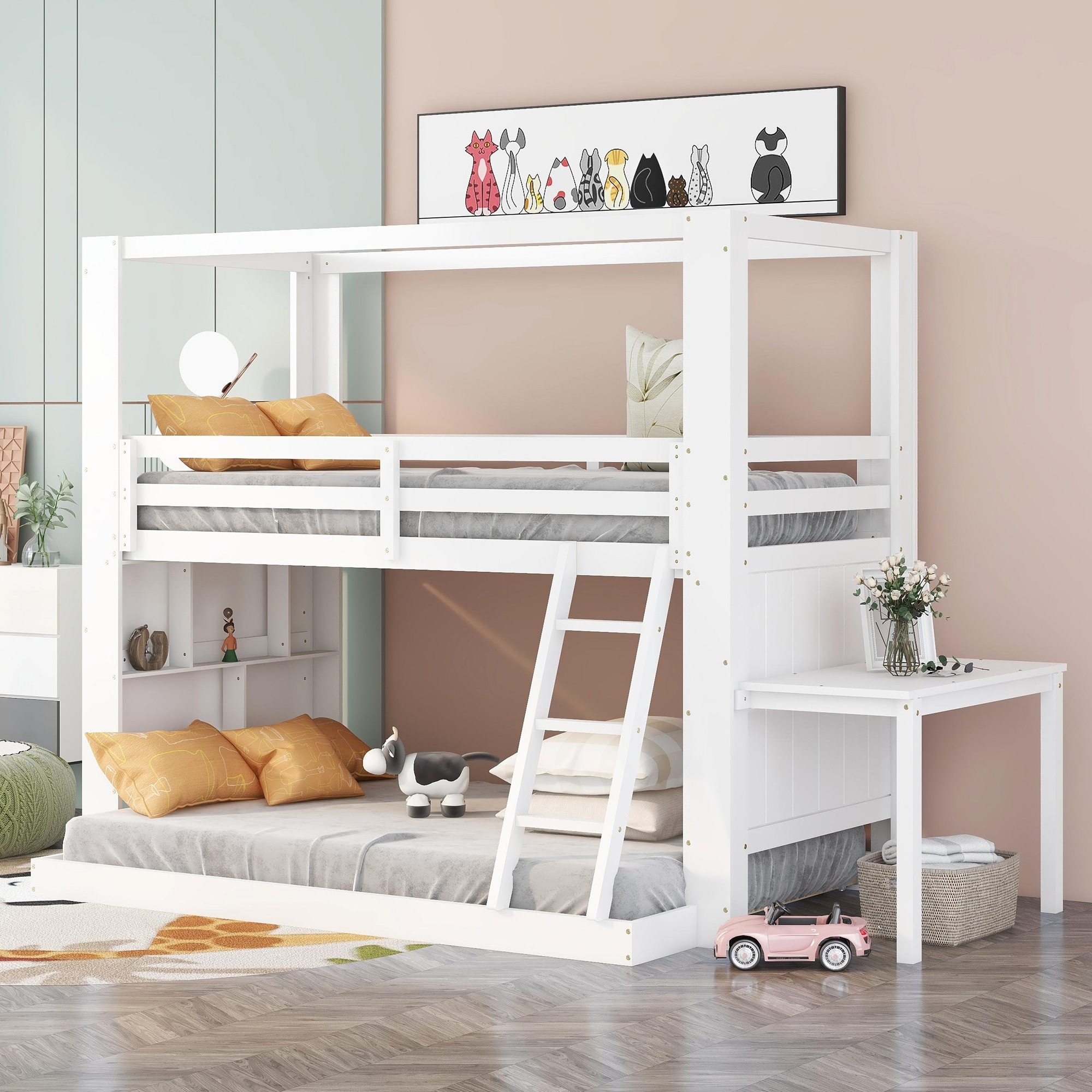 Reinforced bunk clearance beds