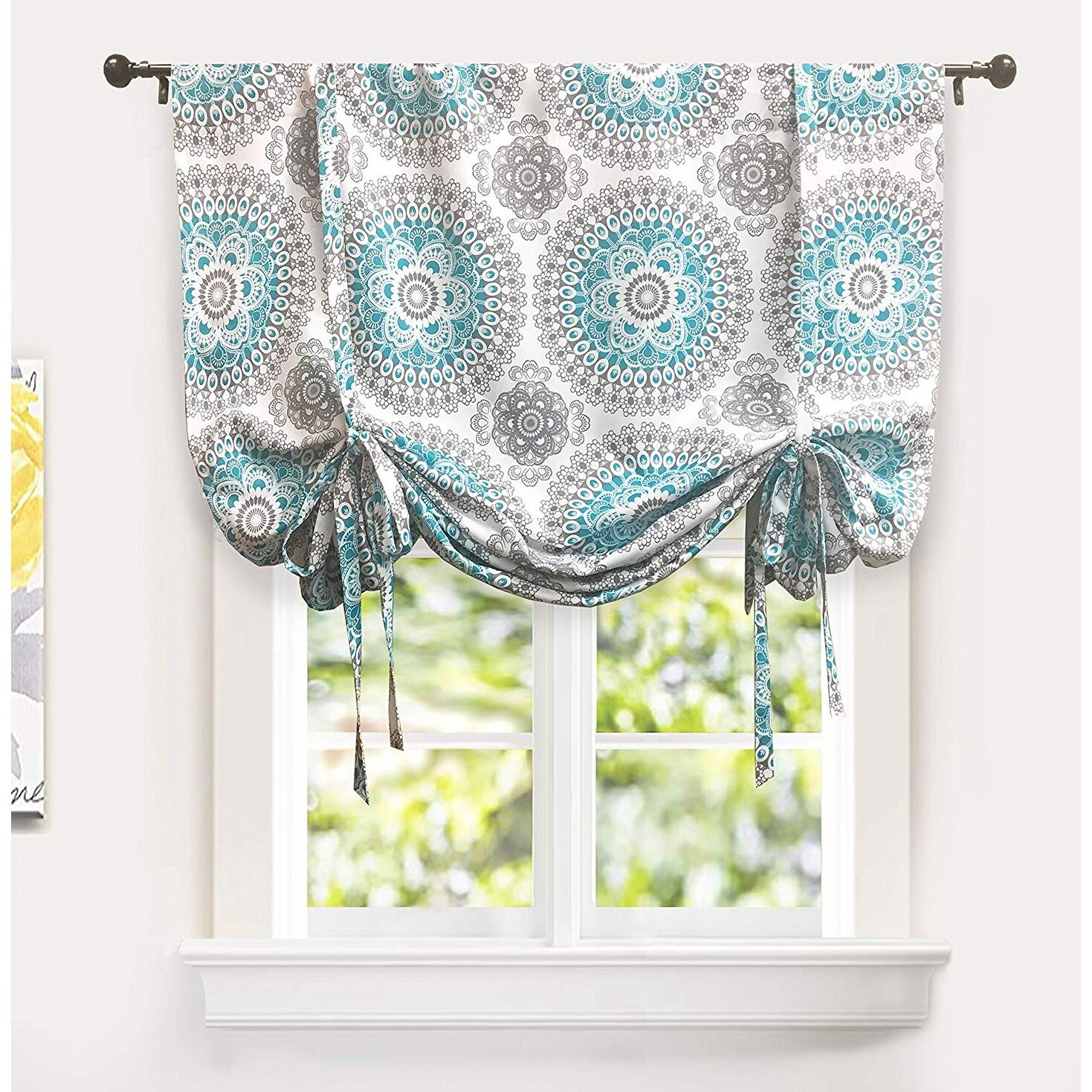 Curtains Blinds Accessories Elegant Blackout Tie Up Small Window Curtain Roman Curtain Rod Pocket 03 Home Furniture Diy Omnitel Com Na