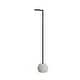 preview thumbnail 11 of 10, Dina Industrial Modern Floor Lamp in Concrete and Blackened Bronze