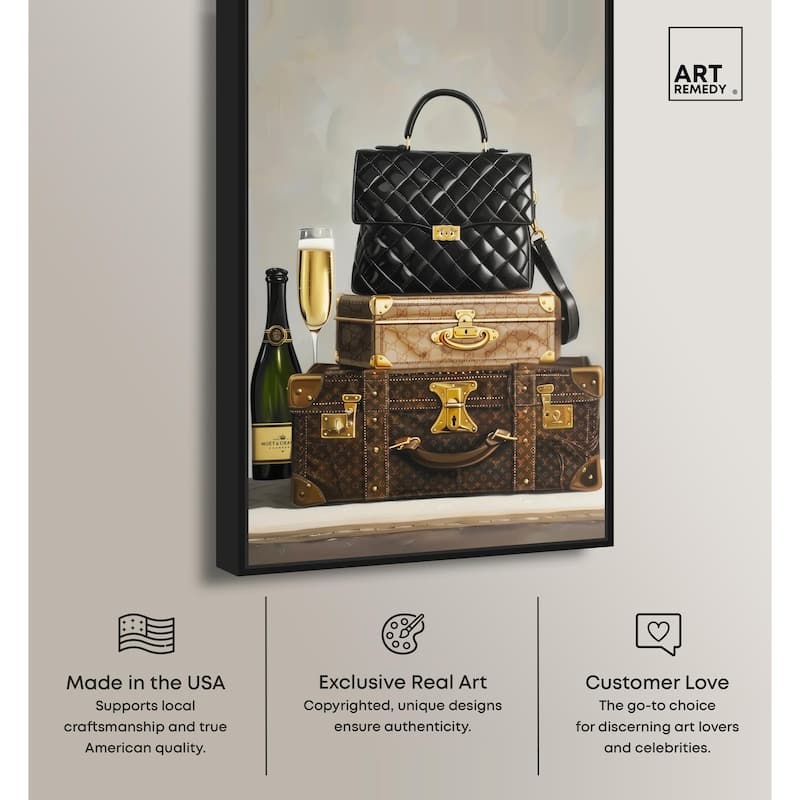 Getaway Necessities Canvas by Art Remedy