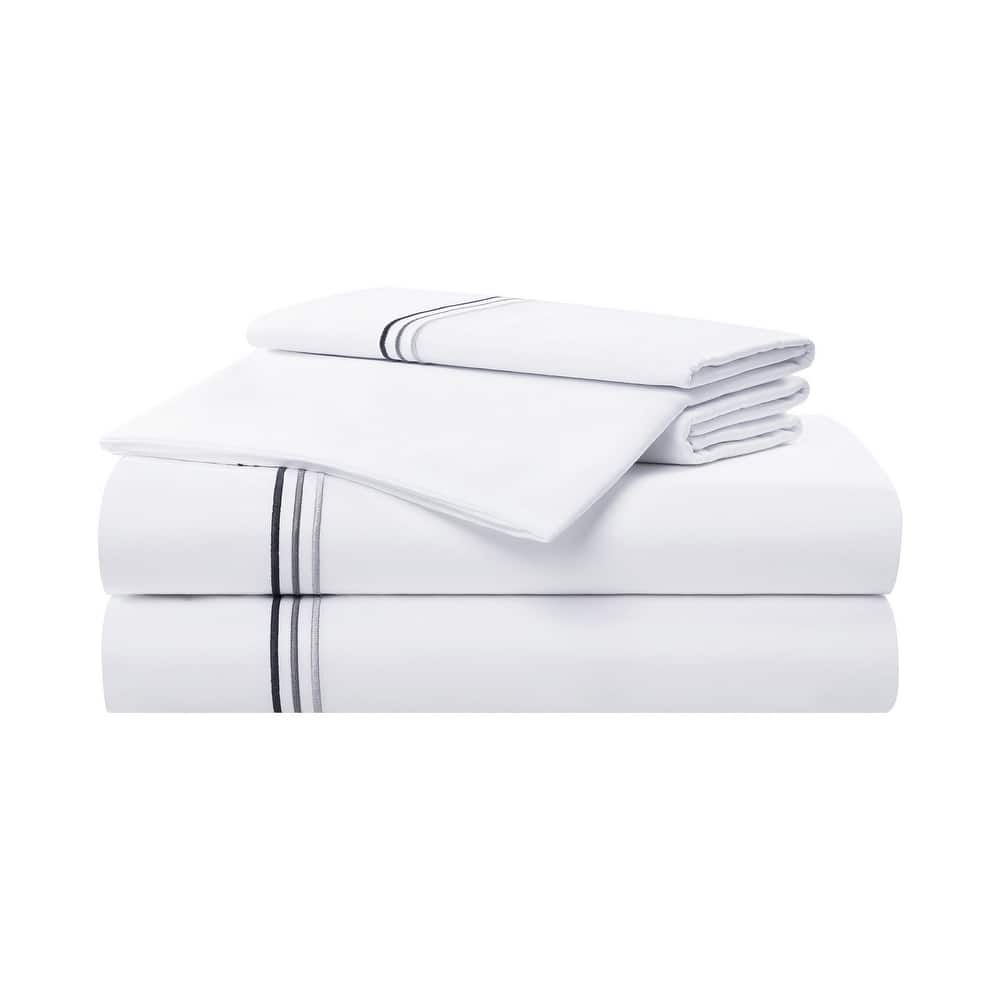 Aston & Arden 600 Thread Count Cotton Sateen Sheet Set