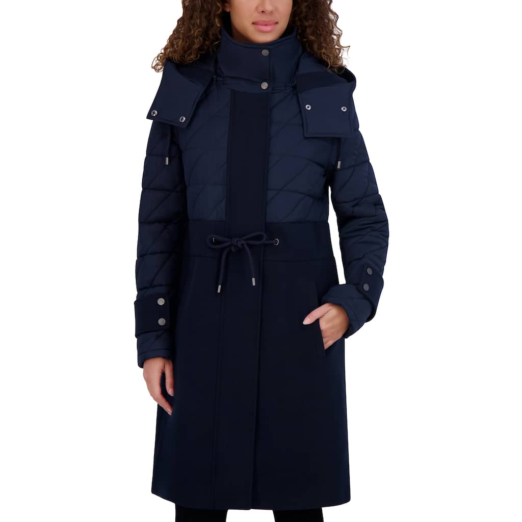 Andrew Marc Synclaire Mixed Media Coat
