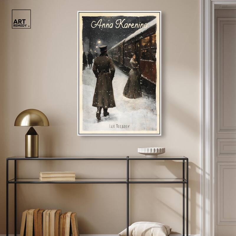 Anna Karenina Canvas by Art Remedy
