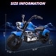 preview thumbnail 11 of 22, 36V Kids Electric Dirt Bike, Ride On Electric Motorcycle with Training Wheels