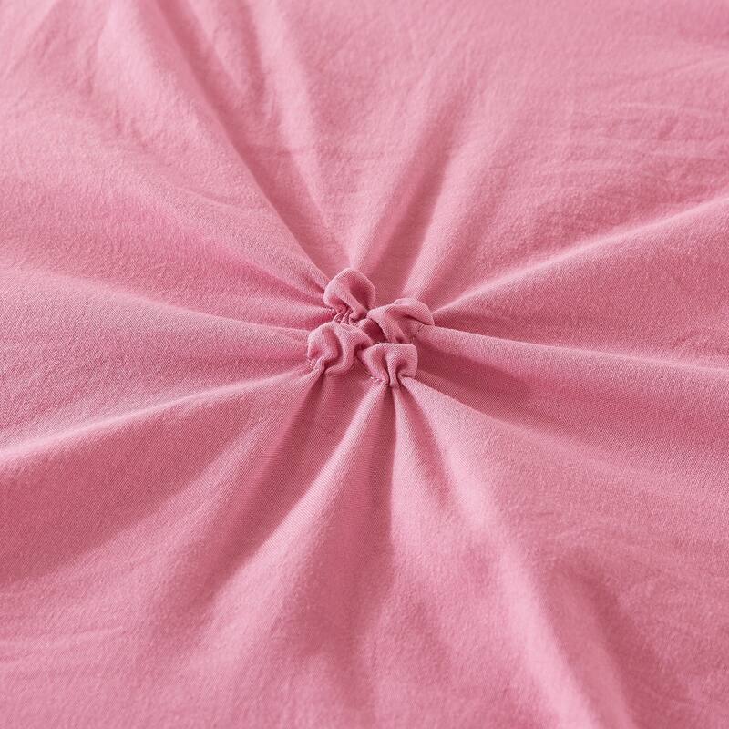 4/5 PCS Shabby Chic Farmhouse Style Ruffle Skirt Bedspread