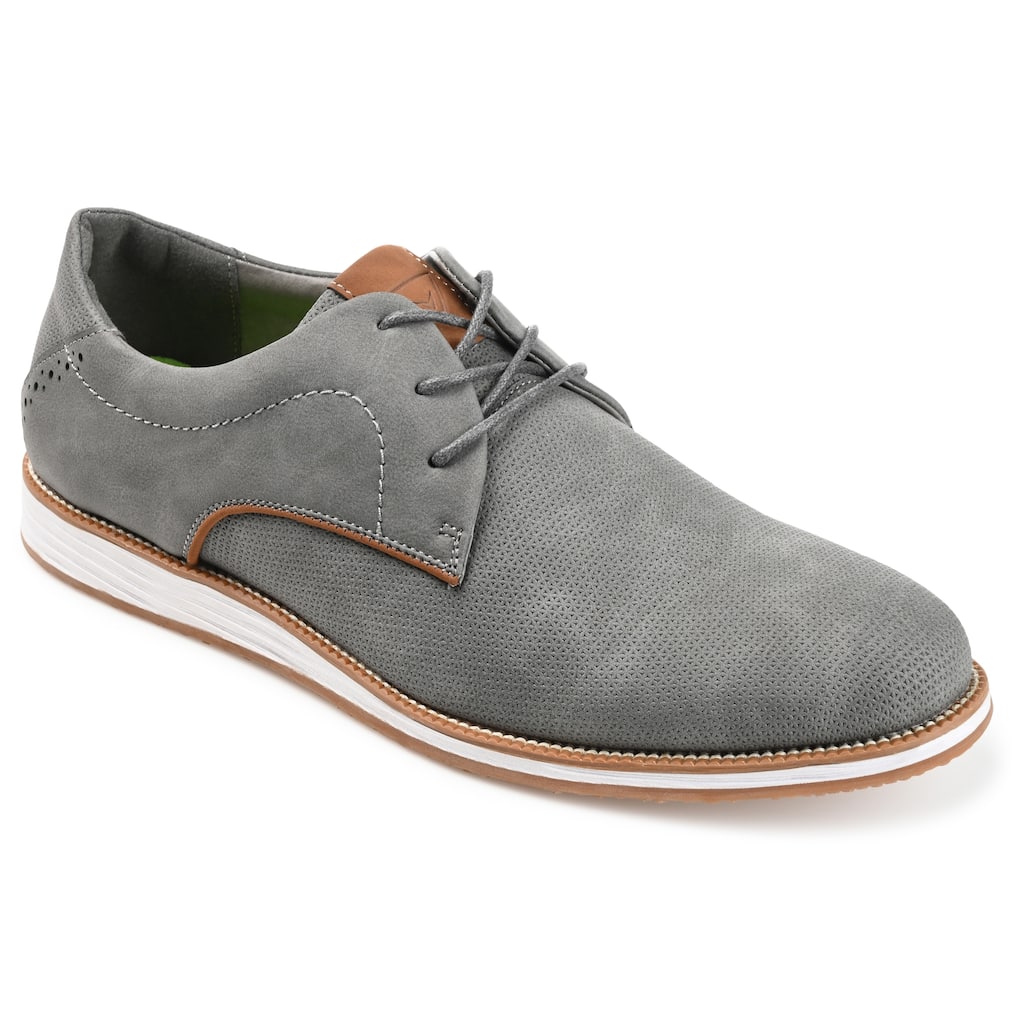Vance Mens Blaine Embossed Casual Dress Shoe