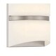 preview thumbnail 3 of 10, Minka Lavery 822-L Velaux 11" Tall LED Wall Sconce with Faux Alabaster