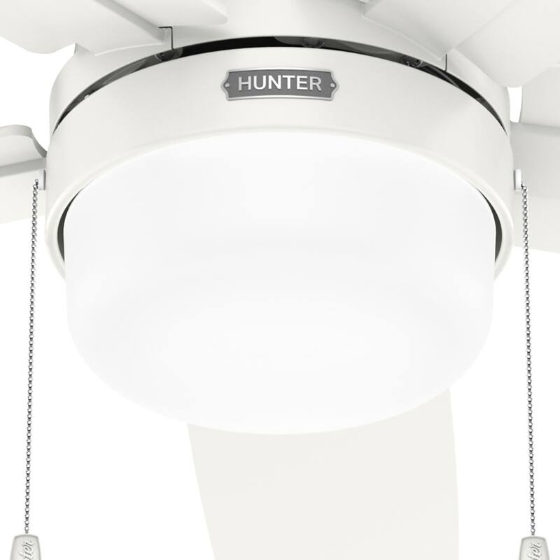 Hunter Anisten Ceiling Fan with LED Light Kit and Pull Chain - Casual Modern Contemporary - ENERGY STAR